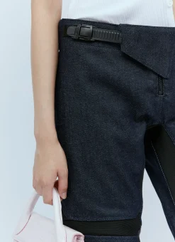 Denim Racing Pants