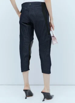 Denim Racing Pants