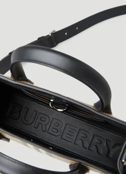 Denny Check Crossbody Bag