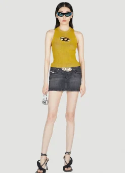 De-Ron-S2 Denim Mini Skirt