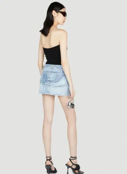 De-Ron-S1 Denim Mini Skirt