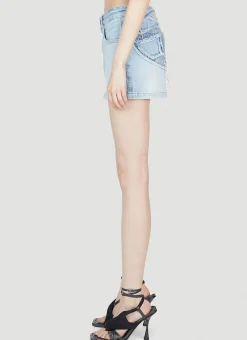 De-Ron-S1 Denim Mini Skirt