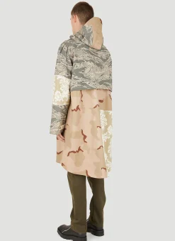 Desert Damask Windbreaker Coat