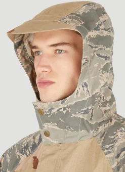 Desert Damask Windbreaker Coat