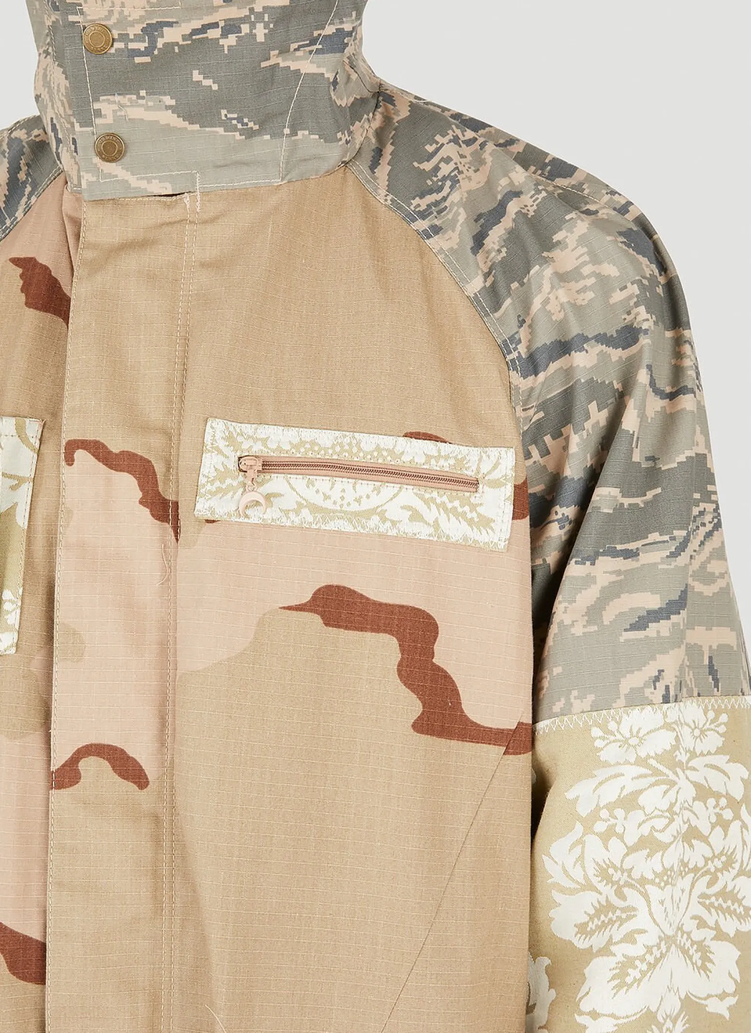 Desert Damask Windbreaker Coat