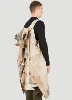 Desert Damask Windbreaker Coat