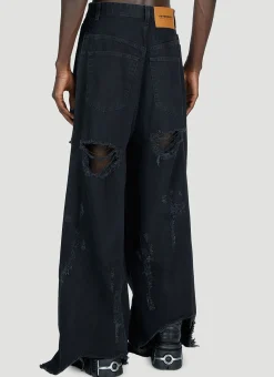 Destroyed Baggy Jeans
