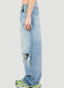 Destroyed Baggy Jeans