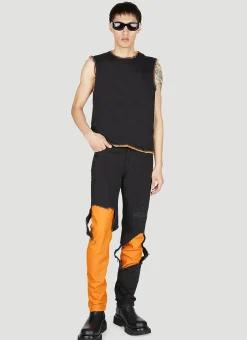Destroyed Double Jeans