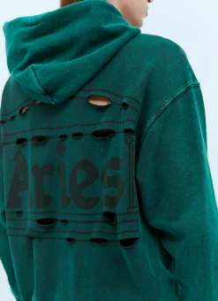 Destroyed Temple Hooded Sweatshirt