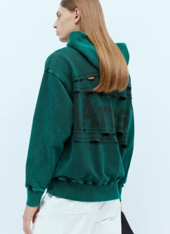 Destroyed Temple Hooded Sweatshirt