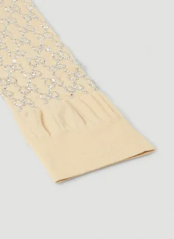 Diamond Monogram Socks