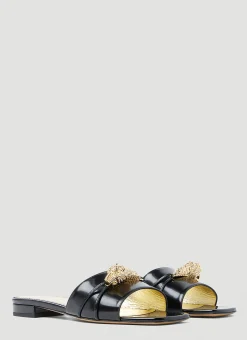 Dionysus Leather Sandals