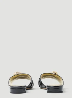 Dionysus Leather Sandals