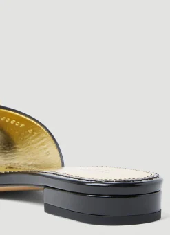 Dionysus Leather Sandals