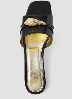 Dionysus Leather Sandals