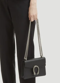 Dionysus Mini Swarovski Tiger Head Crossbody Bag