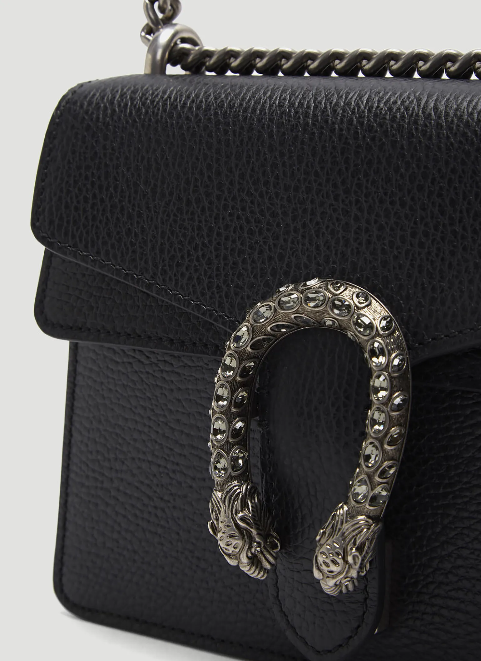 Dionysus Mini Swarovski Tiger Head Crossbody Bag