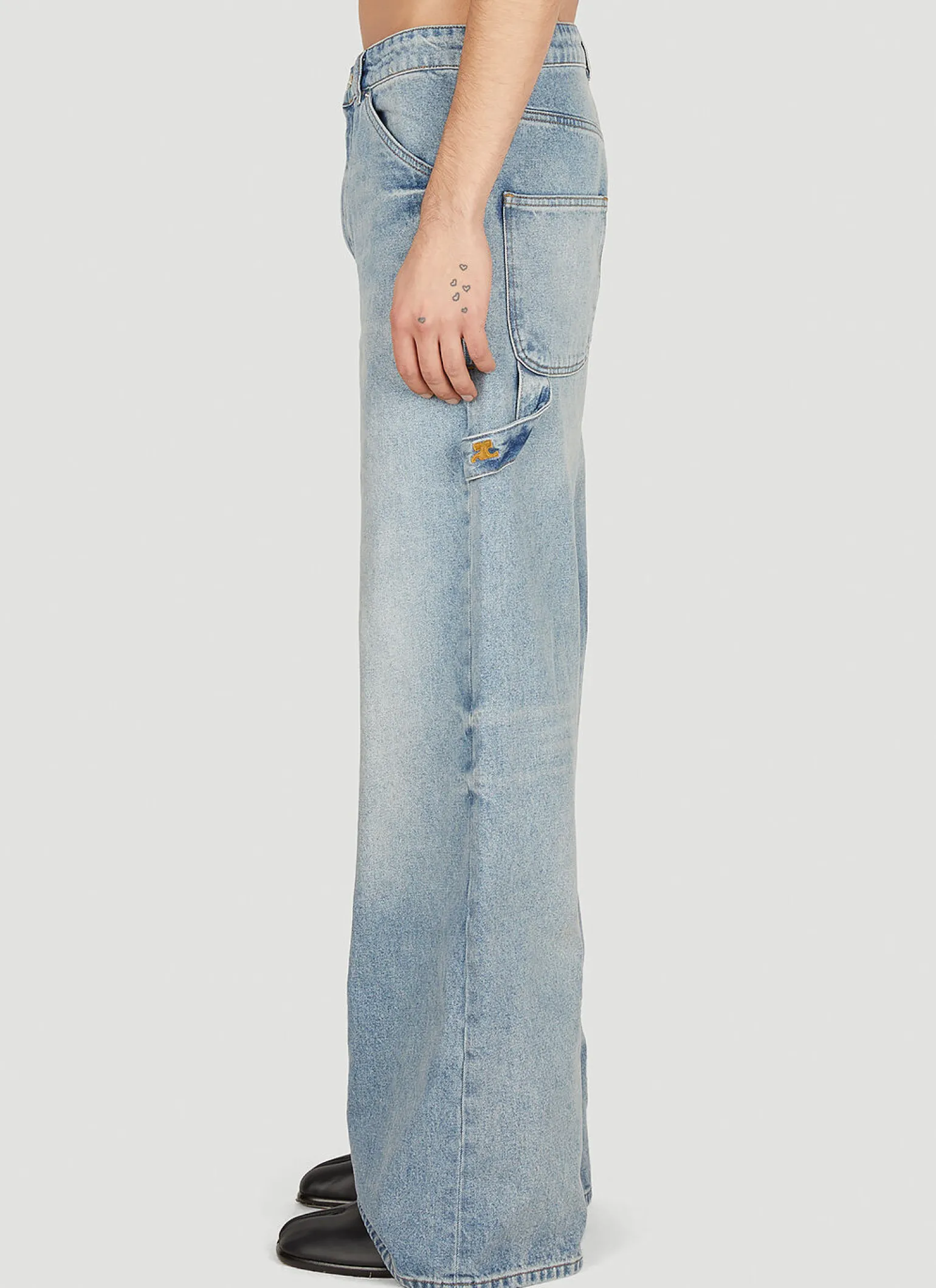 Dirty Blue Baggy Jeans