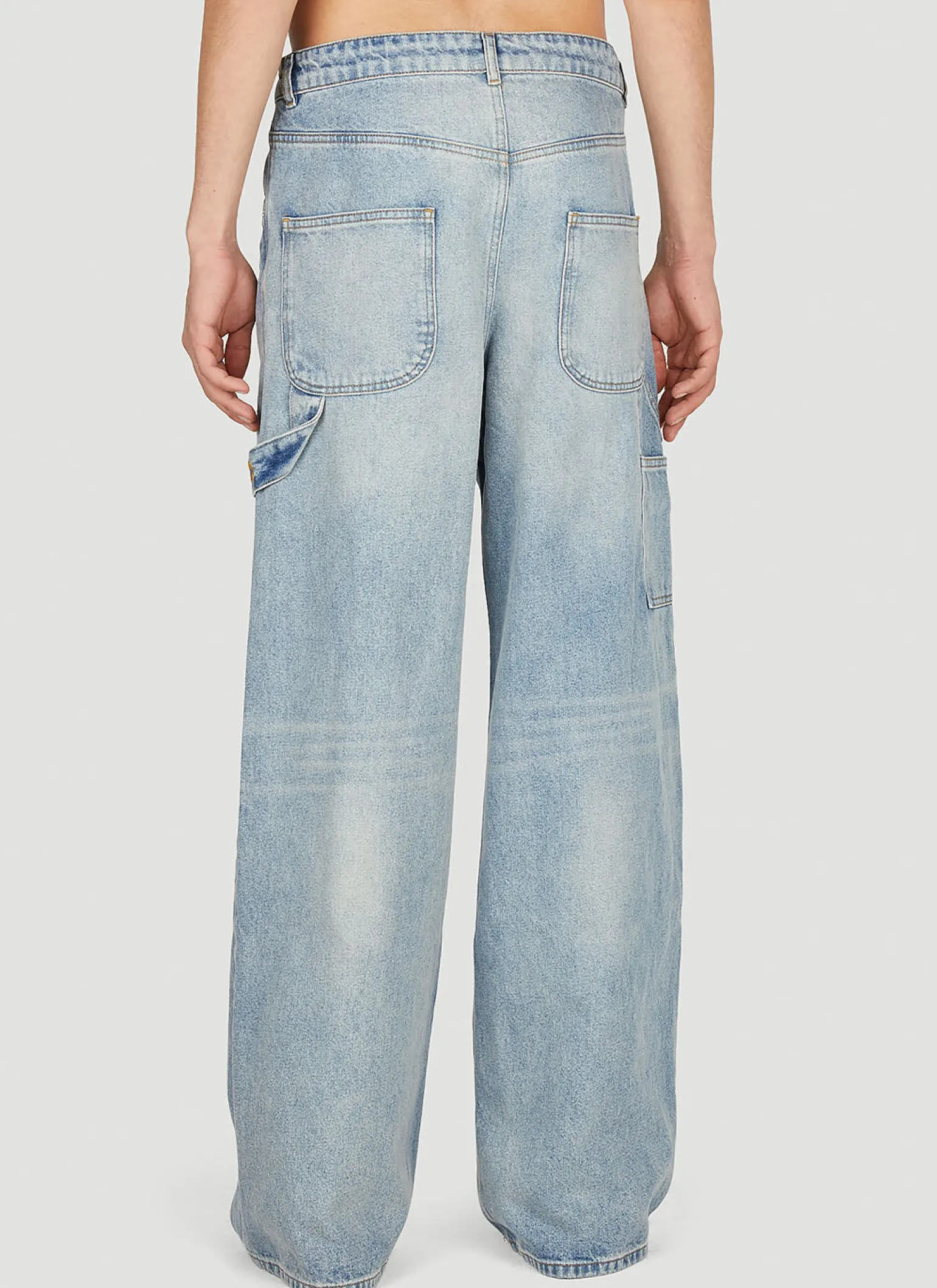 Dirty Blue Baggy Jeans