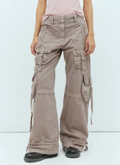 Distressed Cargo Pants
