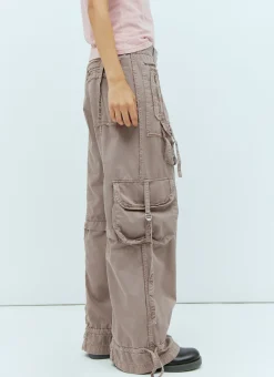 Distressed Cargo Pants