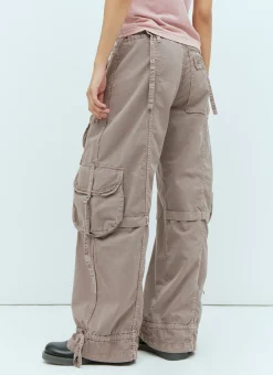 Distressed Cargo Pants