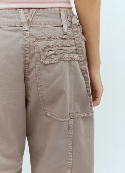 Distressed Cargo Pants
