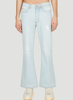 Distressed Denim Jeans