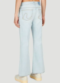 Distressed Denim Jeans