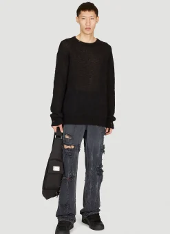 Distressed Denim Jeans