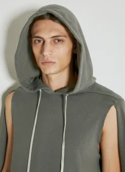 Distressed Hooded Sweatshirt