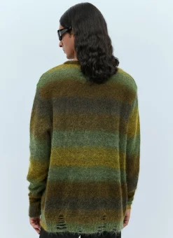 Distressed Oversized Mohair Sweater