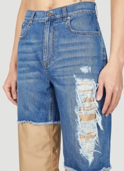 Distressed Patches Jeans