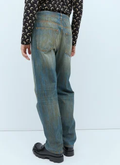 2010-D-Macs-Fsd6 Distressed Denim Jeans