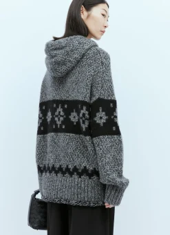 Dobbi Hooded Knit Sweater