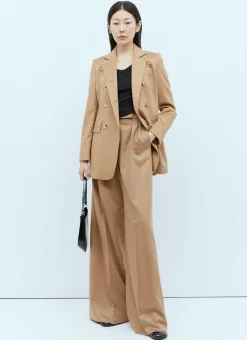 Double Breasted Wool Blazer