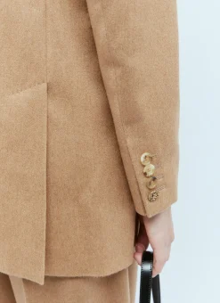 Double Breasted Wool Blazer