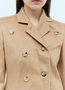 Double Breasted Wool Blazer