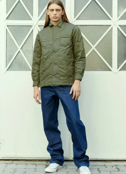 Double Denim Knee Work Pants