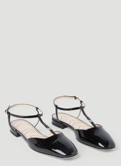 Double G Ballerina Flats