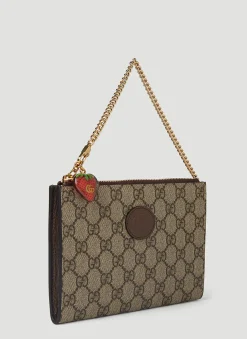 Double G Strawberry Clutch Bag