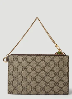 Double G Strawberry Clutch Bag