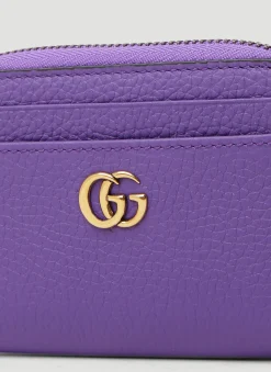 Double G Zip Top Wallet