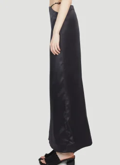 Double Satin Skirt