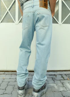 Double Waist Denim Jeans