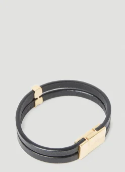 Double-Strap Monogram Bracelet