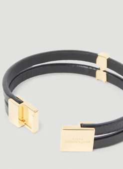 Double-Strap Monogram Bracelet