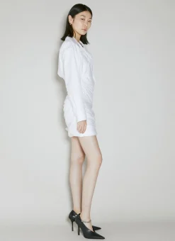 Draped Back Dress