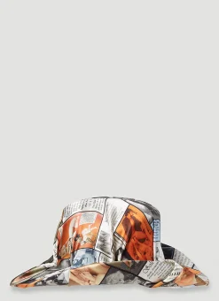 Draped Cowboy Hat